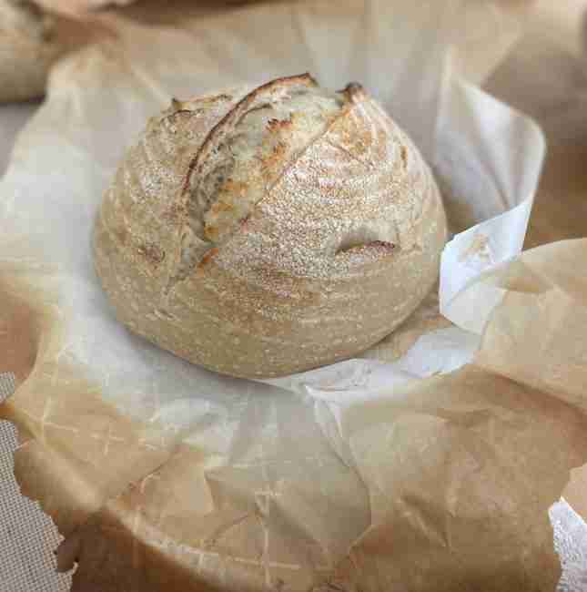 basic sourdough loaf